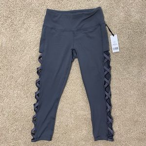 XX Vina Lattice Gray Leggings CN67740